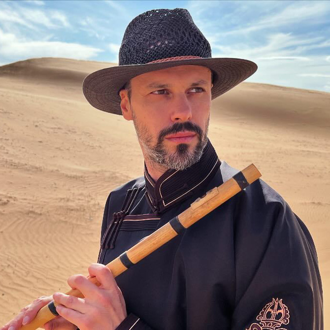 Joshua Geisler author of The Chromatic Bansuri